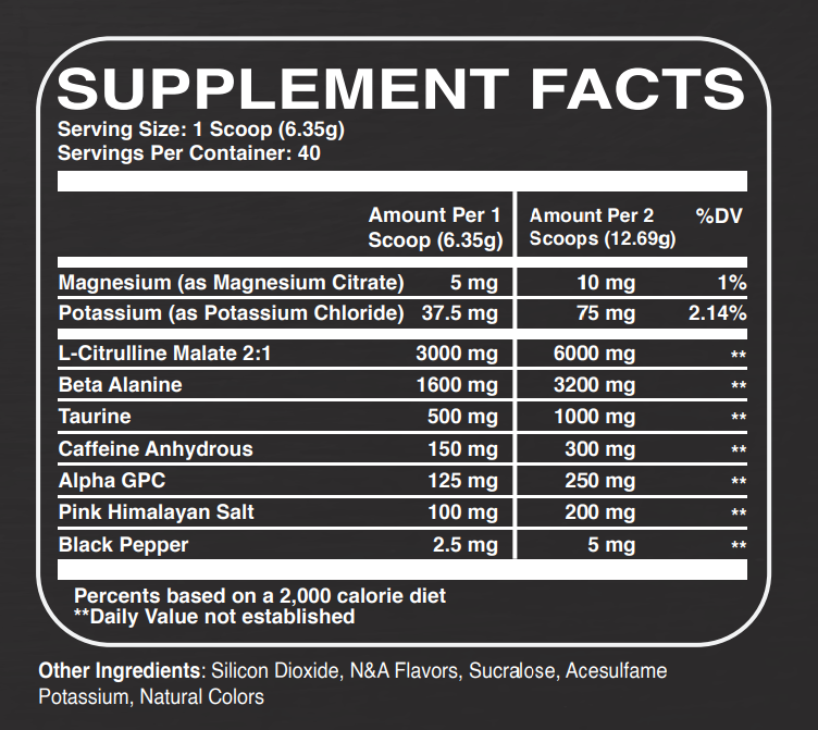 Pekka Juice - Fruit Punch Pre-Workout | 40 Servings